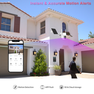 Everstar Cámara Inteligente Tuya 4MP Wifi Solar con Sensor PIR IP65 Aplicación Exterior Audio Bidireccional y Monitoreo de Voz - Product Image 4