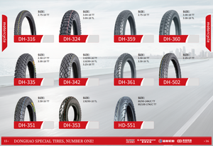 Super Quality Wholesale Rubber Motorcycle <strong>Tyre</strong> 3.00-18 TT TL Tires DH-324 for Motor Tire - Product Image 6