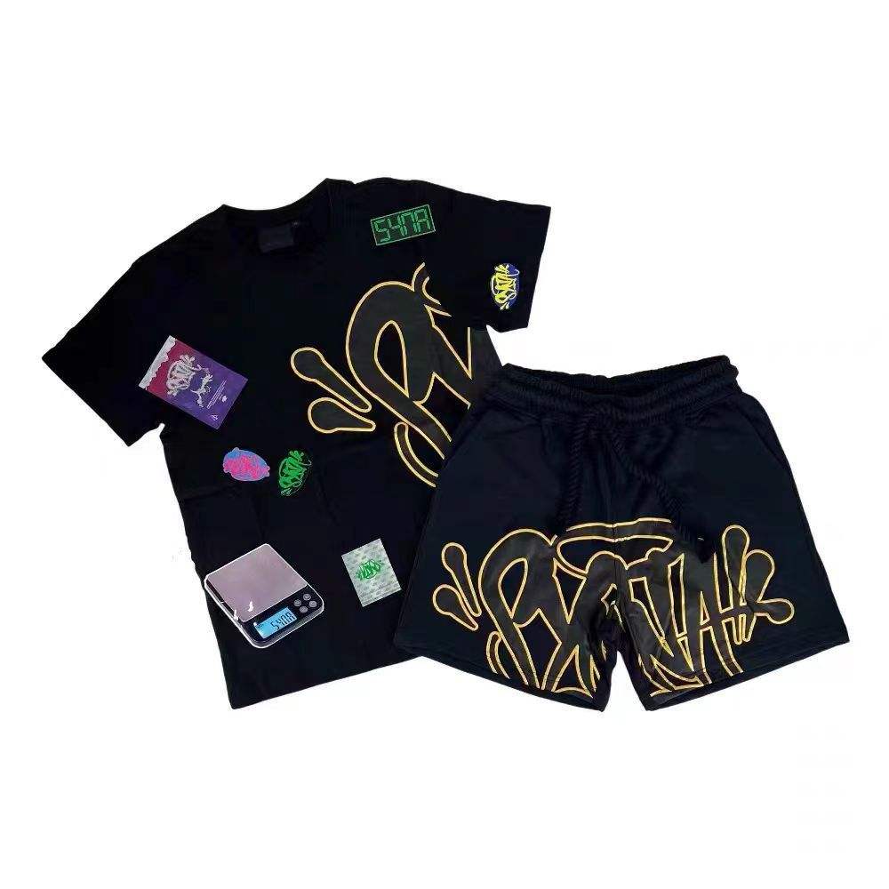 Black Yellow Print