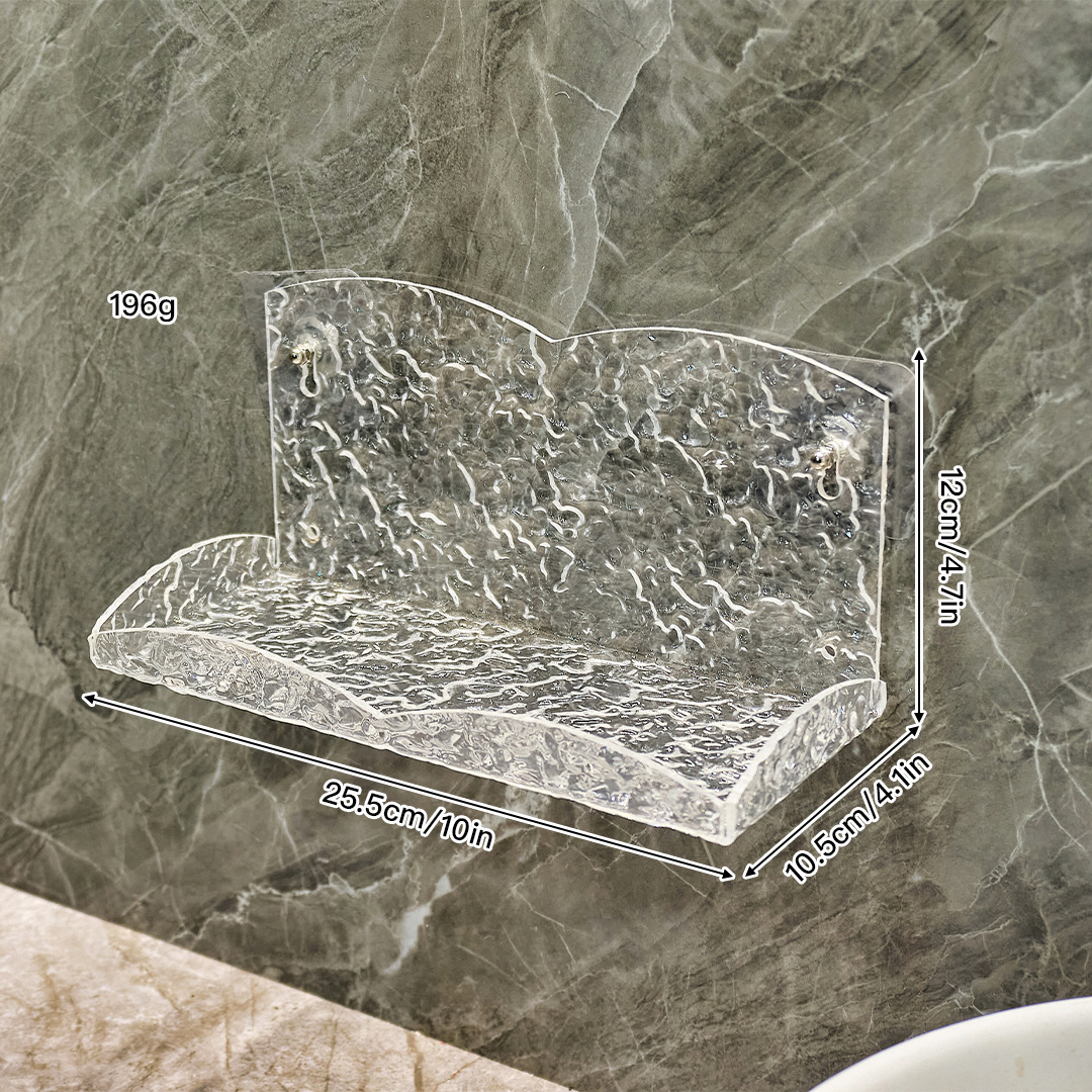Medium-sized acrylic storage rack