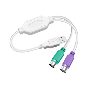 USB <span class=keywords><strong>PS2</strong></span>母转换器电缆工业键盘转换适配器铜鼠标接口键盘适配器电缆