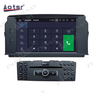 Android 11 PX6 64G araba radyo GPS navigasyon ünitesi için MERCEDES BENZ C sınıfı C180/C200/MERCEDES W204 kaydedici multimedya oynatıcı - Product Image 5