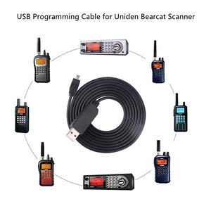 Fabrika özelleştirilmiş yüksek kalite FTDI232 USB Rs232 Mini 4P seri programlama kablosu için Uniden Bearcat tarayıcı