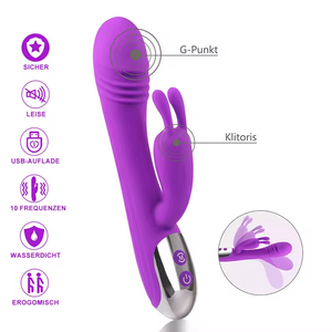 Vibratore vaginale femminile masturbazione clitoride vibrazione Messager G Spot giocattoli Sexy clitoride coniglio vibratore giocattoli del sesso per donna - Product Image 2