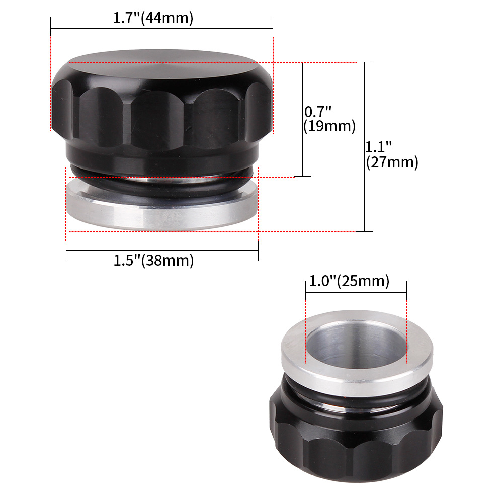1 inch inner diameter, 1.5 inch outer diameter (single pack)