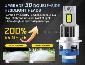 Diinii 90W D loạt công suất cao LED xe đèn pha D1S D2S D3S D4S d5s những người khác đèn xe phụ kiện đèn pha LED bóng đèn cho xe ô tô - Product Image 2
