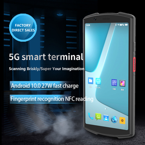 Blovedream手持终端PDA Android 10.0系统1D/2D条形码扫描仪指纹解锁5g GPS NFC条形码阅读器 - Product Image 6