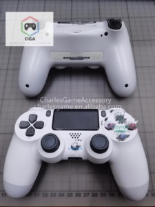 Orijinal P4 kablosuz oyun kolu PS4 için tam fonksiyon işık Bar çift Motor titreşim jiroskop Gamepad ile Mantte tarafından - Product Image 2