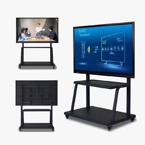 43 ''a 98'' Multi Touch 40 Ponits Panel de pantalla interactiva plana 4K Android OPS Sistema dual Smart LCD TV Whiteboard - Product Image 3