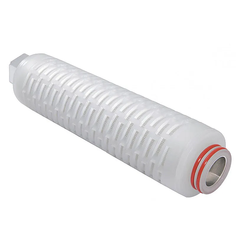 10Inch Geplooide Filter Hoge Stroom Filterpatronen Voor Gasfermentatie Tank En Opslagtank Ademers Industriële Filtratie