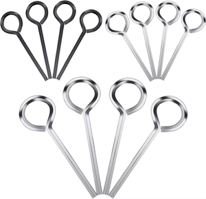 ขายส่งกุญแจอัลเลนพร้อมปลายแหวน 1/8 7/32 ห่วงกุญแจหกเหลี่ยม Dogging Key แหวนประแจหกเหลี่ยม 5/32 นิ้ว - Product Image 1
