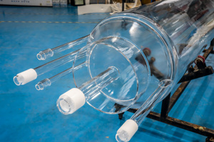 Kuvars tüp, negatif basınç tüpü, kuvars reaksiyon tüpü, yüksek saflıkta kuvars - Product Image 6