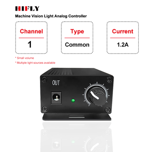 LEDライト調整用のシンプルなAC100-240Vチャンネルアナログ調光器スイッチコントローラー - Product Image 1