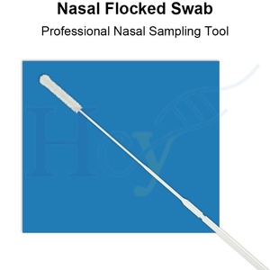 Nazofaringeal testler için steril naylon akın burun swablar EOS çanta içinde paketlenmiş dezenfekte tipi tıbbi sarf malzemeleri - Product Image 2