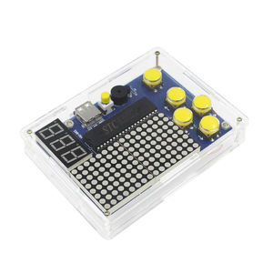 51マイクロコントローラーゲームコンソールTetris/Snakeドットマトリックスゲーム電子モジュールメーカーDIYキット - Product Image 2