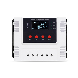 Facile installazione PWM regolatore di carica solare 10A 60A 12V 24V 48V con pannello solare - Product Image 4