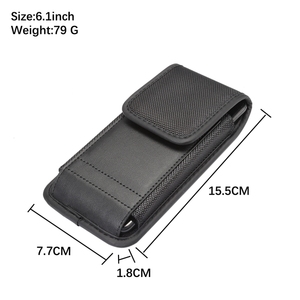 4.7 için 6.9 inç evrensel cep telefonu kılıfı naylon kılıf kılıf ile kemer klipsi kanca erkek kapak için Iphone / Samsung / Xiaomi - Product Image 3