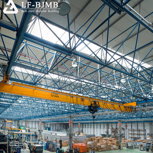 ISO9001/CE EN 1090/BV Certified Steel Structure Workshop Light Application Long-span Grid 50 Years Wind Resistance Quick - Product Image 6
