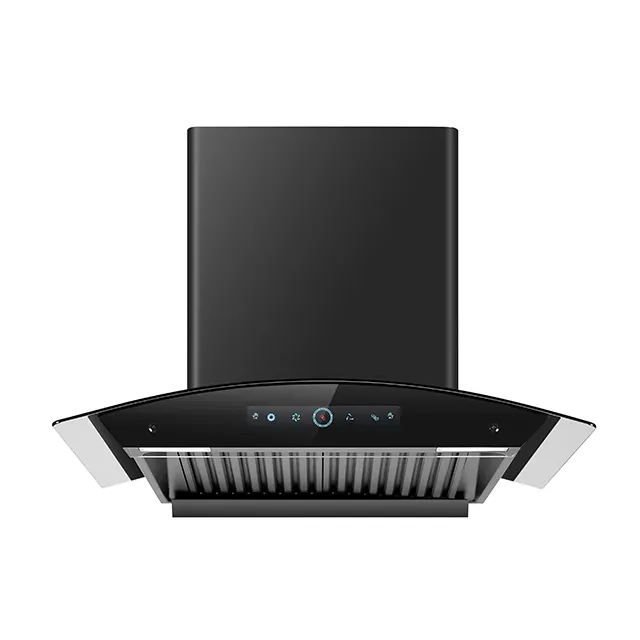 Fumar capacidade de jogar uma gama inteligente capuzes Wave sensing kitchen hood