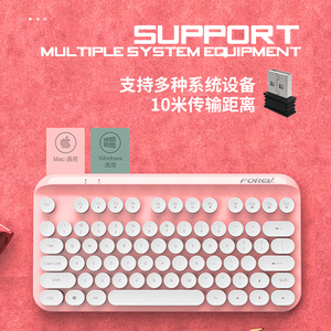 Nuevo teclado de ordenador portátil silencioso Mini teclado de negocios inalámbrico de 2,4G para oficina - Product Image 5