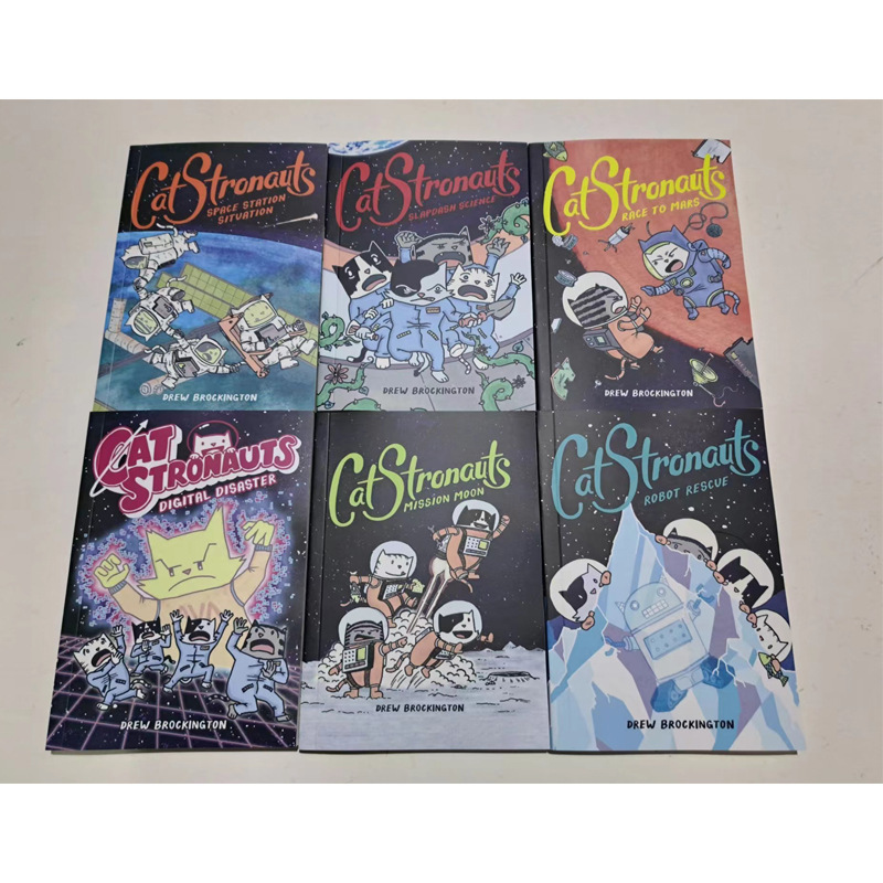 Cat space team 6-volume set-coated paper