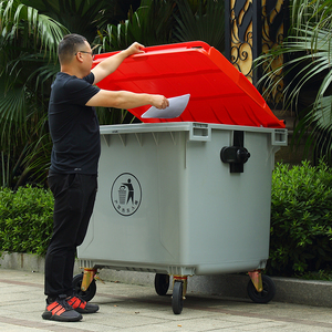1100/660Liter <strong>Garbage</strong> Can Cleaning <strong>Garbage</strong> <strong>Container</strong> Factory Brand