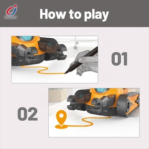 Chengjiノベルティ教育用スマート玩具誘導描画ロボットDIYに続く電子追跡ライン - Product Image 3