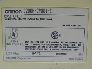 Nuovo e originale Plc C200HCPU01E PLC modulo PLC Controller di programmazione - Product Image 3