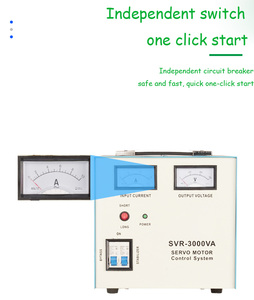 SHGF 110V 220V AC Single Phase Servo Motor <strong>SVC</strong> 3000VA AVR Voltage Regulators Stabilizers for Refrigerator Usage - Product Image 6
