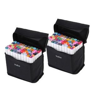 Kép tip sơn 30/40/60/80/168/204 Màu Sắc Nghệ Thuật Đánh Dấu Thiết Lập Cho Vẽ Manga Hoạt Hình Nghệ Sĩ Rượu Dựa Đánh Dấu - Product Image 3