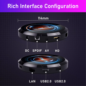 En iyi destek 6K Video ekran Cast Set-top Box IPTV Video medya oynatıcı çift WiFi son yeni Android 12.0 OS 6K Android TV kutusu - Product Image 6