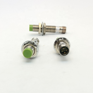 Sensor de proximidad de inducción circular, distancia de detección sin NC tipo M8, 4mm, montaje sin empotrar, IP67