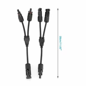 公母M/<span class=keywords><strong>F</strong></span>线光伏电缆连接器30A 1000V DC IP67线连接器太阳能电池板连接器
