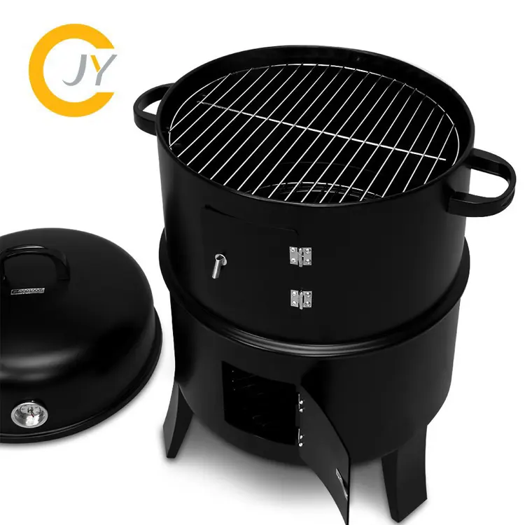 Barrel Barbecue Grill Outdoor Charcoal BBQ Grill Smoker