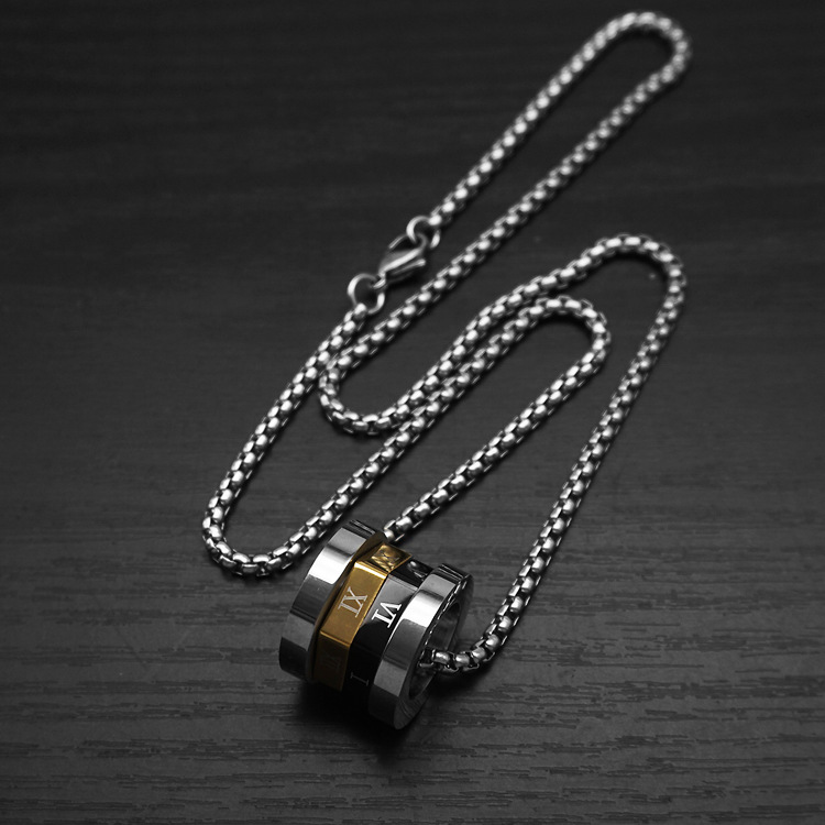 Black gold large 60cm square pearl necklace