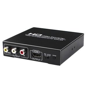 Convertidor de HDMI a HDMI y AV 4K, adaptador de vídeo compuesto Coaxial a CVBS RCA, Audio de 3,5mm - Product Image 6