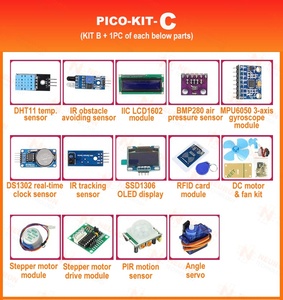 Ahududu Pi Pico geliştirme kurulu PICO çift çekirdekli rppython Python destekler