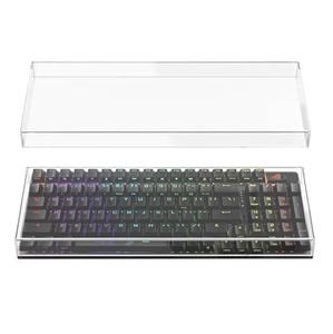 Fabricante Personalizado Acrílico Anti Dust Cover Para Full Size 104 Teclado Chave