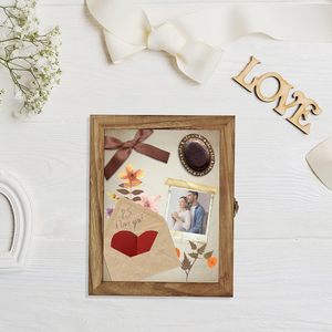 定制影盒框架8X10泡桐木制影盒展示盒相框 - Product Image 2