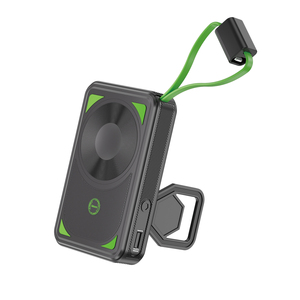 2025 trend ürün ince 10000mAh Kickstand hızlı şarj güç bankalar tipi C şarj LED kablosuz manyetik düzeltme Apple arayüzü - Product Image 2