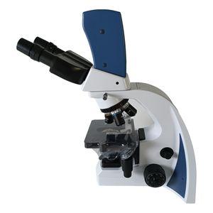 Equipo de laboratorio Microscopio digital electrónico biológico con aumento de cabeza binocular deslizante portátil con sistema de cámara - Product Image 2