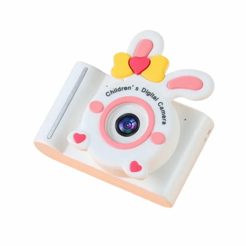 Мини-камера детская мультипликационная игрушечная камера 2 дюйма HD экран заряжается цифровой для детей подарок на день рождения уличная фотография