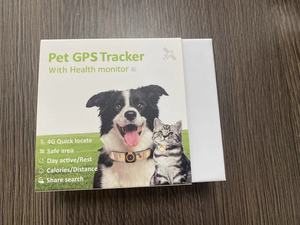 带健康监控的宠物全球定位系统跟踪器4g无线狗跟踪器定位器磁铁充电 - Product Image 6