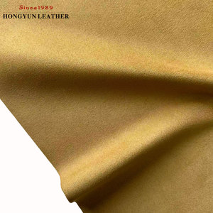 Hongyun hy07g Đa Màu Sắc Trọng Lượng Nhẹ Mềm Sợi Nhuộm Da Lộn Dệt Ủng Hộ Thoáng Khí 100% Polyester 320gsm Tùy Chỉnh Màu Sắc Quần Áo - Product Image 3