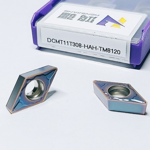 厂家直销DCMT11硬质合金车削刀片数控车床刀具铣床刀片来样定做支架 - Product Image 5