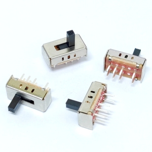 3 yollu slayt anahtarı 8 pin düz delik 2p3t 3 pozisyon slayt anahtarı - Product Image 3