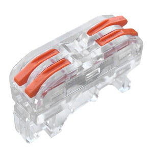 PCT-2-4 Quick Connectors Cable Wire <strong>Terminal</strong> Connector No Screw <strong>Terminal</strong> <strong>Block</strong> <strong>Spring</strong> Clamp - Product Image 6