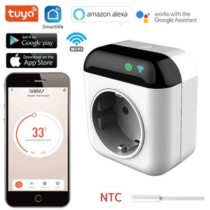 LEDEAST MTS700WB Tuya WiFi термостат с функцией таймера поддерживает приложение дистанционного управления и беспроводное управление температурой - Product Image 2
