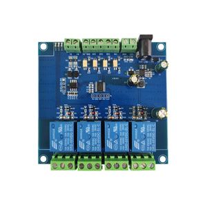 ホットセールModbus-Rtu7-24V 4ウェイリレーモジュールスイッチ入力出力Rs485/ttlアンチリバース - Product Image 4