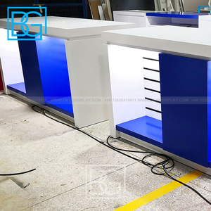 <strong>Computer</strong> Repair Store Furniture <strong>Computer</strong> Store <strong>Table</strong> <strong>Display</strong> Mobile <strong>Counter</strong> Design Phone Repair Shop Decoration - Product Image 2